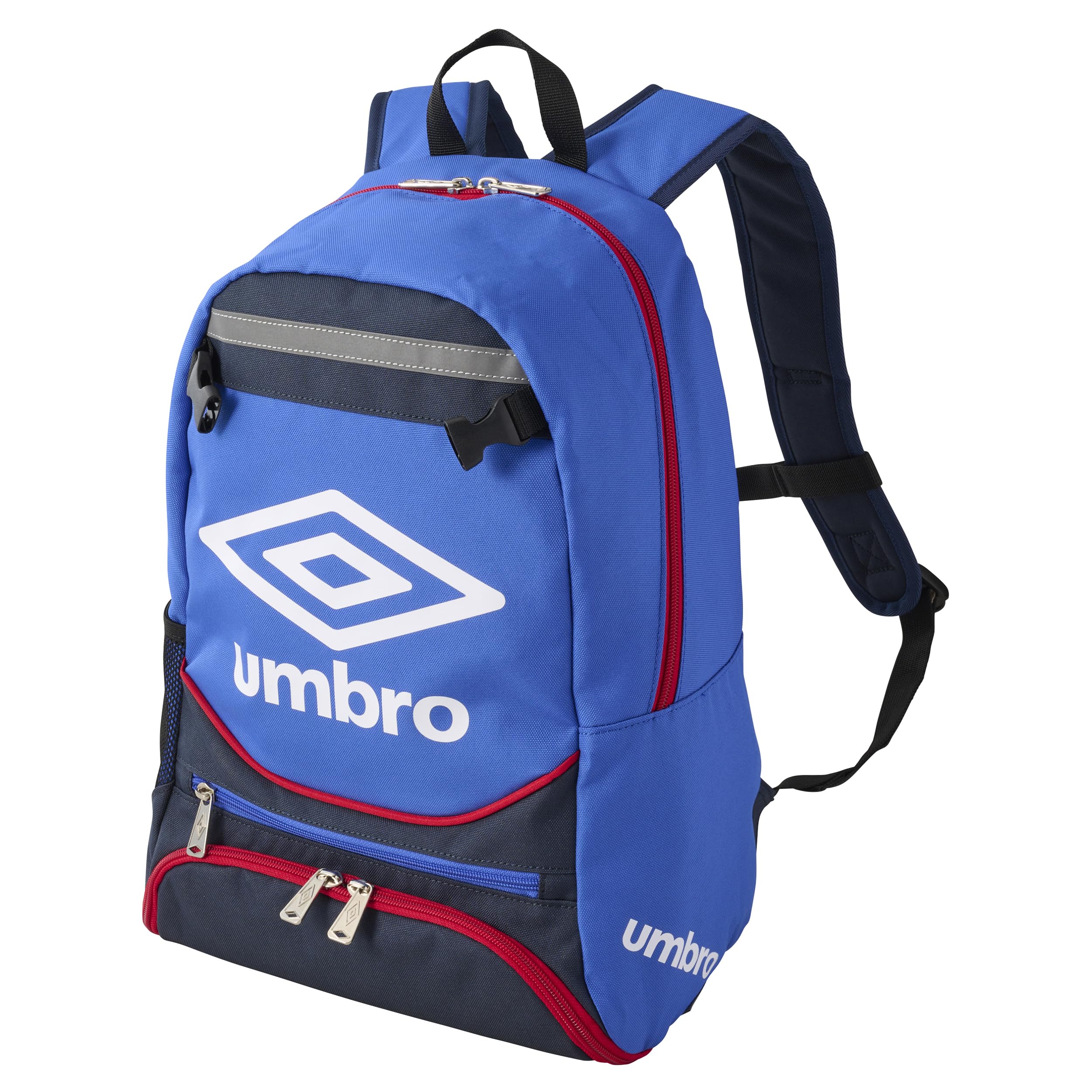 

Umbro Soccer Backpack for Kids and Ball Kids Design Award Blue Juniors, Storage, Multi-Function Pockets, Winner, (UJS1635J)