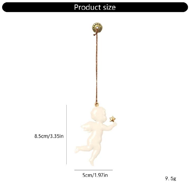 Delicate Iron Christmas Tree Hangers Scandinavian Style Holiday Decors For Indoor Festival Atmosphere