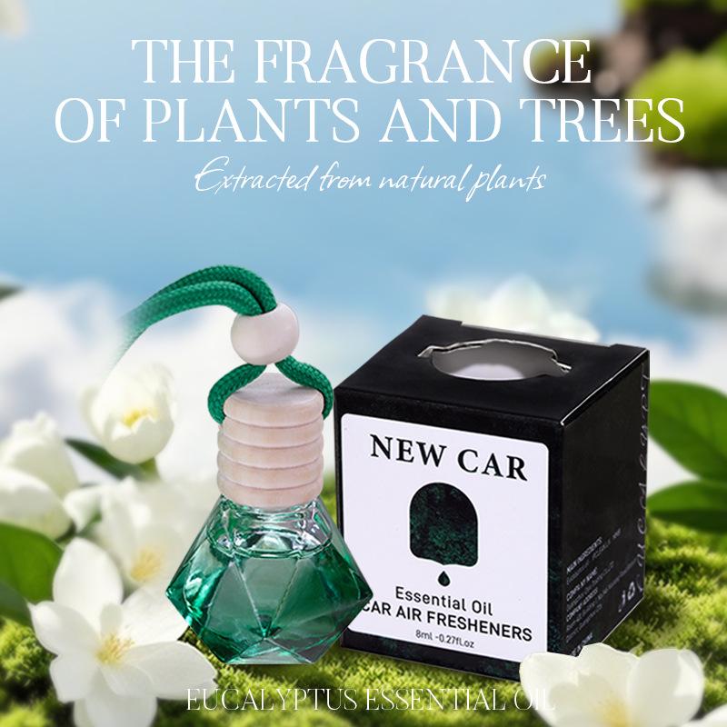 High-Grade Aroma Essential Oil Pendant: Long-Lasting, Odor-Removing Car Fragrance 