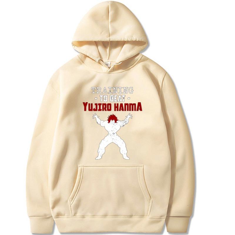 Japanese Animation The Grappler Hanma Baki Hoodies Men Long Sleeve Sweatshirts Women Harajuku Streetwear Pullovers Sudaderas