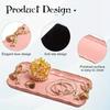 Piece Bow Tray Fruit Dessert Tray Resin Craft Cake Jewelry Storage Tray Party Decoration Tableware Candy Tray Organizer Tools