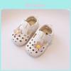 Baby Girl Soft Sole Sandals With Magic Tape For Summer Toddler Walkers