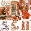 Artificial Maple and Leaf Branches for Thanksgiving Halloween Home Decor