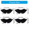 C90A Functioanl Feathered Wing Children's Theatrical Shows Charm for Halloween Stage Performances and Birthday Parties