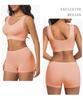 Plus Size Women's Wire-Free Sports Vest with Anti-Shock and Side Bust Control