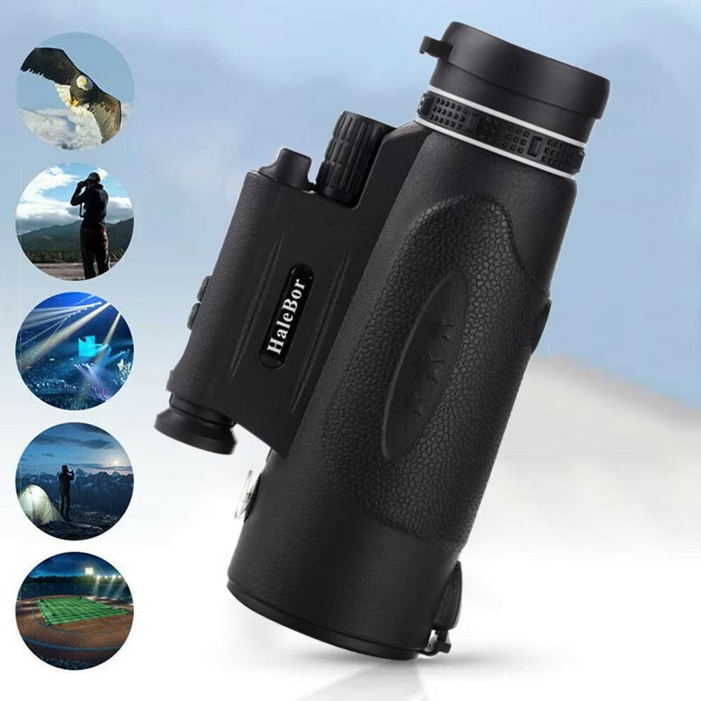 Outdoor Day Night Vision Monocular, Weatherproof Hiking Telescope, Waterproof Optical Scope