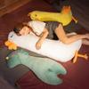 Lovely Duck Goose Dinosaur Plush Toys Cute Animal Long Pillow Stuffed Soft Sleeping Cushion for Children Kids Gift