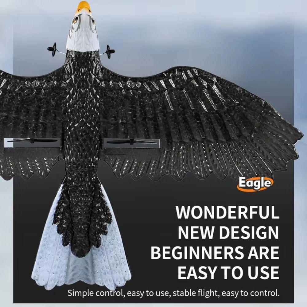 Rechargeable RC Eagle Aircraft Fighter Remote Control Foam Fighter  Parent-child interaction