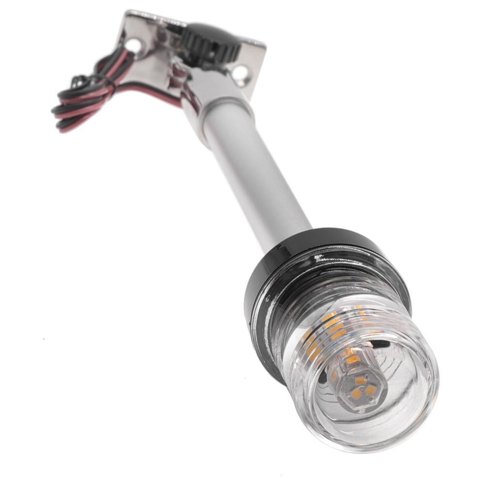 Marine Anchor Light For Boat LED Navigation Lights Sea Sailing Lamp Waterproof Fold Down Lights 12-24V