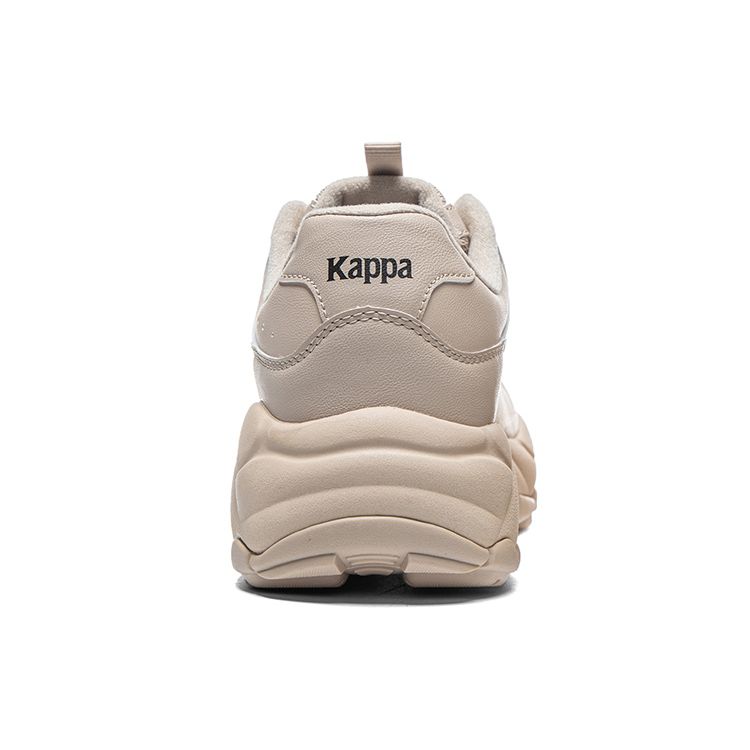 Kappa Casual Comfortable Everyday Versatile Fashion Design Non-Slip Wear-Resistant Low-Top Dad Shoes Unisex Sneaker Brown Black K0DZ5MC30-648
