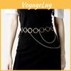 Women Fashion Metal Waist Chain With Hook Closure For Casual Wear