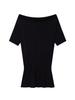 Eogeulliswedou Drape Band Off-Shoulder (Black)