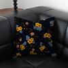 Niche Fresh Print Pillow Art Style Decor Cushion Cover Pillow Case Anti-Dustmite Invisible Zipper Silky Plush Cushion