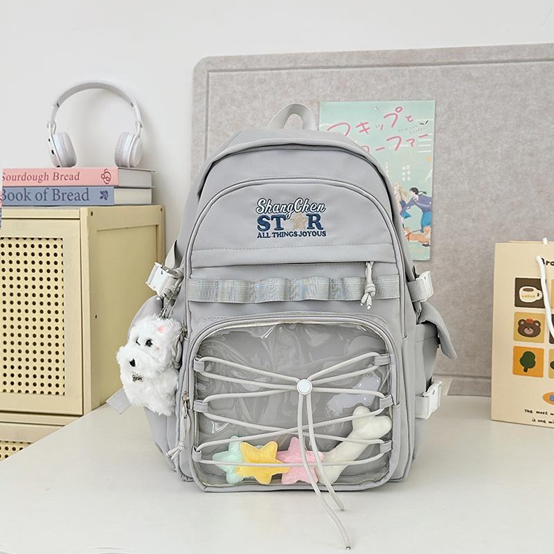 School Bag High Value Two-dimensional Sweet Girl Carrying Junior High School Students Casual Light