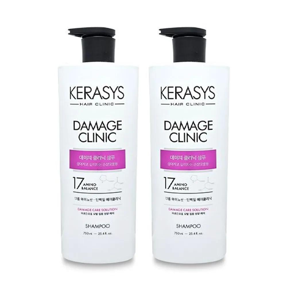 KERASYS Damage Clinic Protein Shampoo 750ml x 2