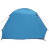 Trekking Tent Blue 2 Person Tent 185T Polyester with PU Coating