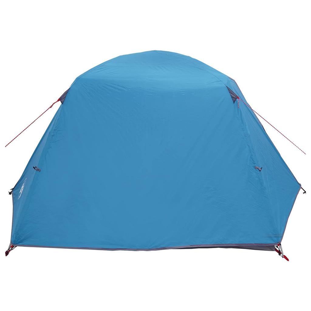 Trekking Tent Blue 2 Person Tent 185T Polyester with PU Coating