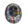 PP Inflatable Double Snow Tube - Wear-Resistant Rainbow Slide for Outdoor Parent-Child Fun