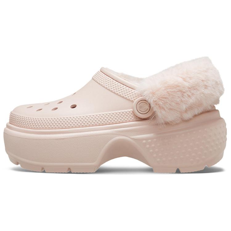 Crocs Snowhouse Warm Cotton Fashion Soft Warm Clogs Women clogs Quartz-Pink 208546-6UR
