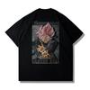 Dragon Ball Goku Shortsleeved Tshirt Unisex Large Size Loose Trendy Brand Summer Pure Cotton Unisex Parentchild Clothing