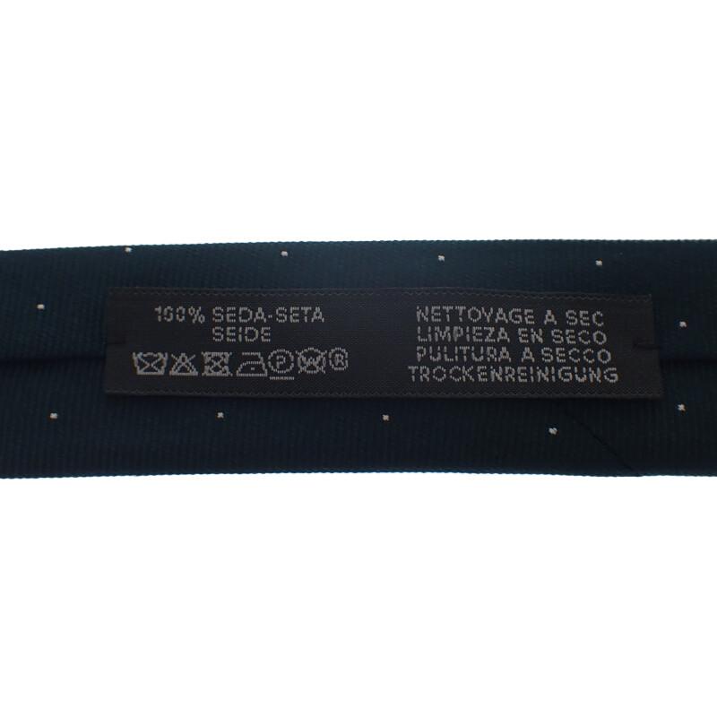 HERMES  H339370T04  slips Verse Sapan/hvit silke herre