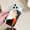 For OPPO A17 A18 A38 A58 A98 Reno7 Z 8Z 8T 11F 11 Pro Realme 12 Lite 12 Pro C30 Fashion Girl Cream Texture Soft Silicone Full Lens Protect Casing