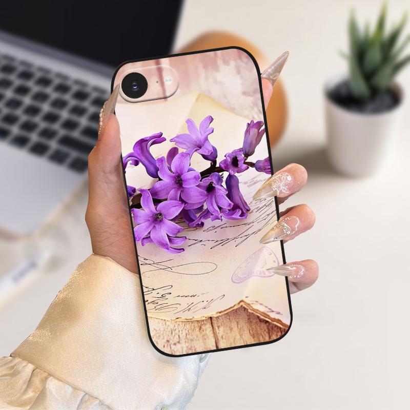 For Apple iPhone 16e Case A3409 A3212 Cute Animal Color Tiger Soft Silicone Phone Coque Cover For iPhone SE4 Protective Fundas