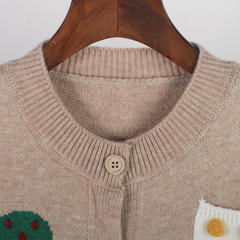Hong Kong stil cardigan vest kvinner retro casual strikket vest cardigan jakke sammenleggbar o-hals ermeløs genser vest kvinnelig topp