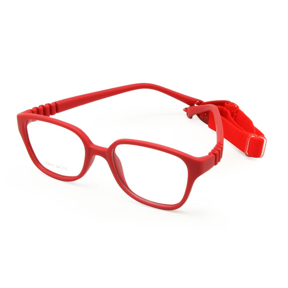 

Kids Glasses Frame With Strap Size 44/15 Bendable Optical Children Glasses For Boys & GirlsOne-Piece No Screw 3-5Y