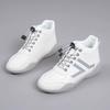 2025 Women's Trendy Mid-Top White Sneakers Lace-up Fashionable Comfortable for Spring/Fall Platform Sneakers Platform Boots