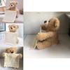 Peluche ours en peluche parlant mignon 35 cm de hauteur Rechargeable Visage timide Fonctionne sur piles