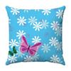 Divination and butterflies Digital printing short plush pillow covers for car sofa office cushion cover home goods 60x60cm