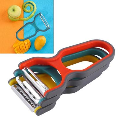 3Pcs Vegetable Peeler Set Potato Slicer Cabbage Grater Fruit Peeler Fruit Carrot Cutter Home Kitchen Peeling Tool