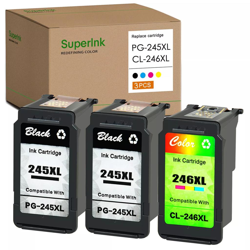 Greencycle PG-245XL CL-246XL Ink Cartridge For Canon PIXMA MG2920 MG2522 MG2550 MX492 MX490 MG2525 MG2420 MG2922 iP2820 MG3020