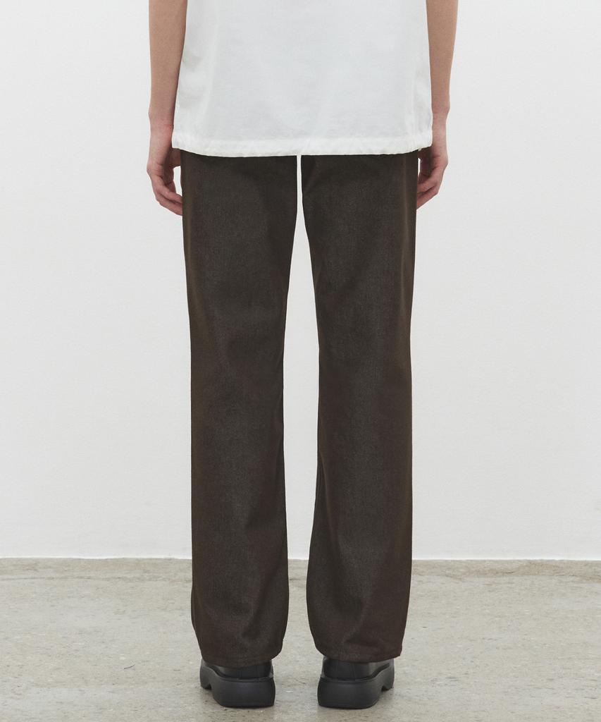 DECET Dawn Semi Wide Jeans Dcpt002Cpbrown
