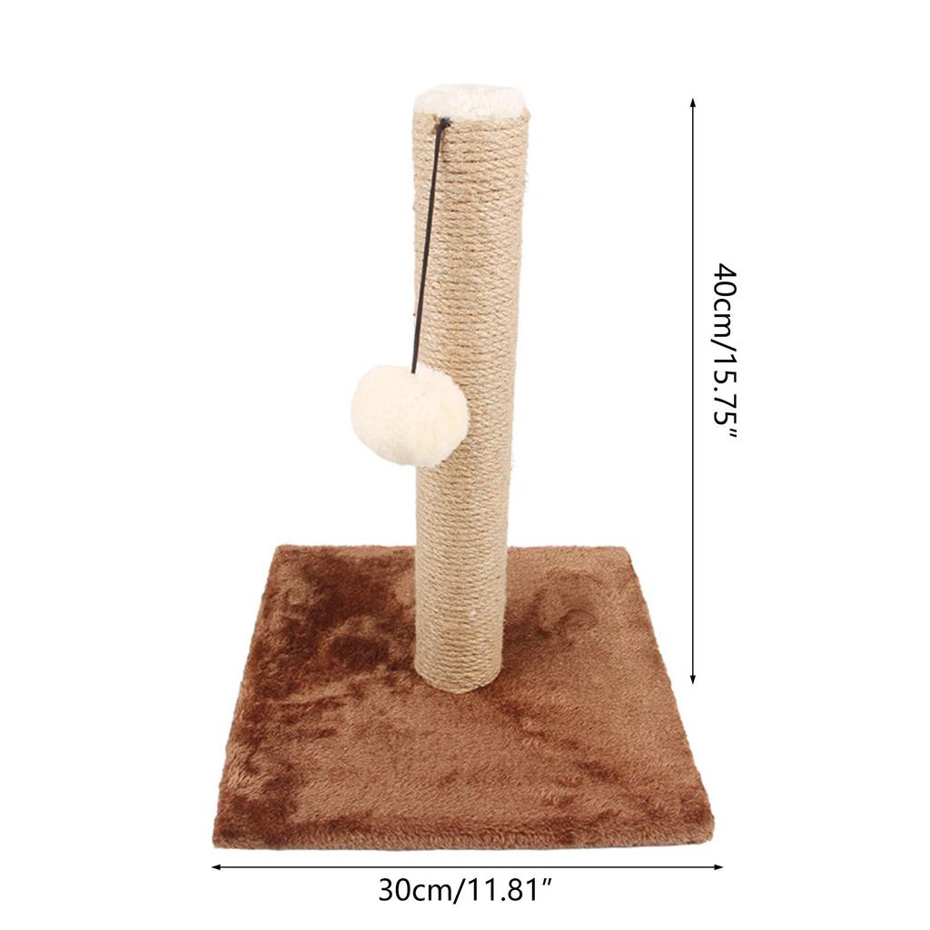 Cat Scratching Toy Kitten Sisal Rope Post Biting Interactive Pet Product Scratching Post Scratcher Pet Toy