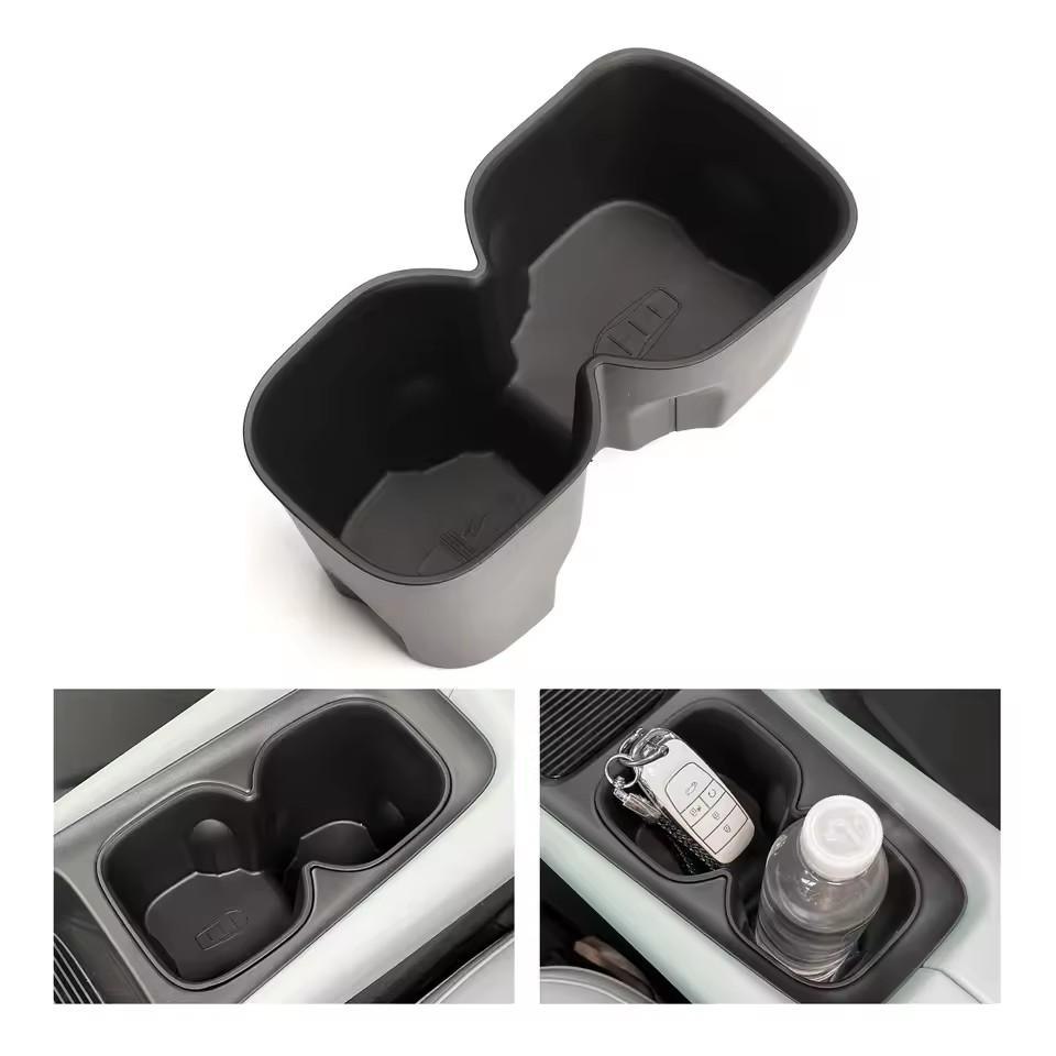 for BYD SEAGULL /BYD Dolphin Mini Cup Holder Storage Box Shock-Absorbing Central Organizer Tray