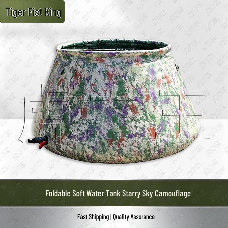 Foldable Camouflage Soft Water Tank