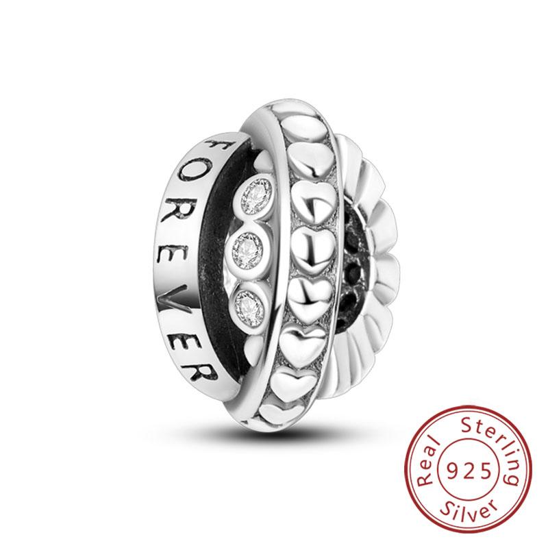 Fit Original Copper Charms Beads Puppy Heart Bow Copper Charms For Bracelet Pendant Women Jewelry Gifts