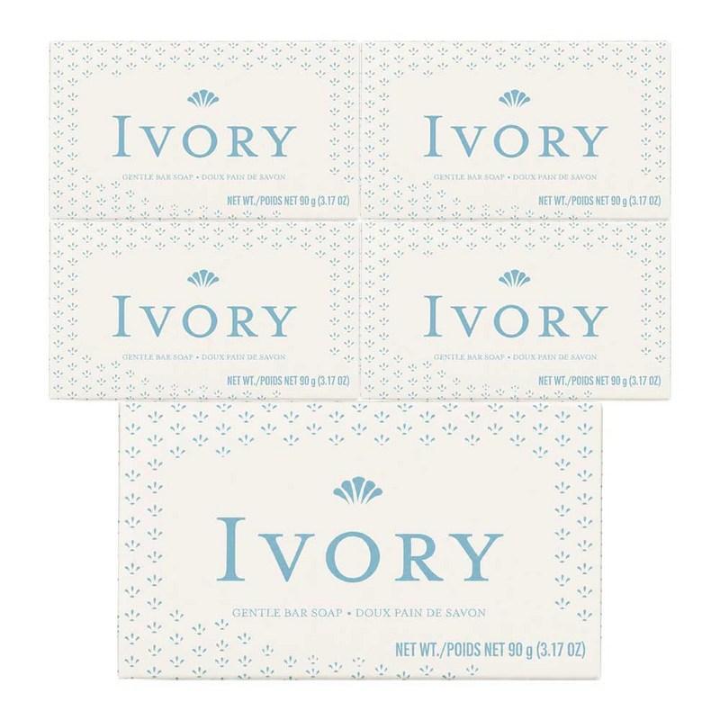 Ivory Original Facial Soap, 90g, 5 pcs