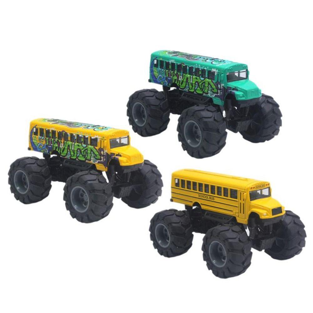 

Simulation Pull Back Car Toy 1:43 Scale School Bus Vehicles Toys School Bus Model Boys Girls Yellow