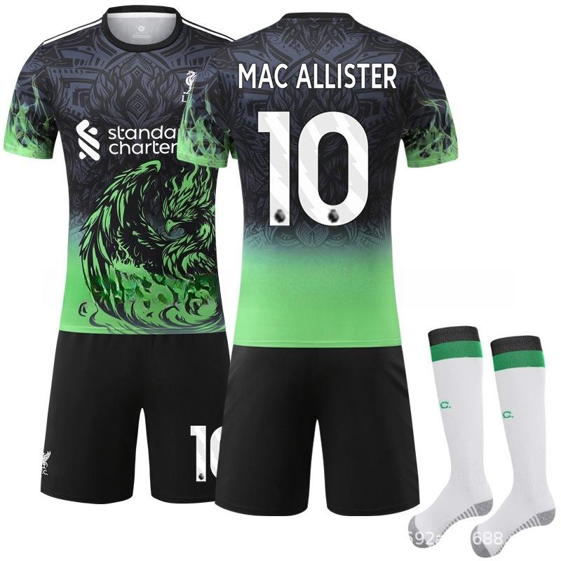 Liverpool Special Edition Goalkeeper Jersey - A. Becker, Black and Green