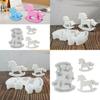 Horse Figurine Silicone Molds for Epoxy Resin Handmade Soap Gypsum Decoration Animal Silicone Molds Top Sale