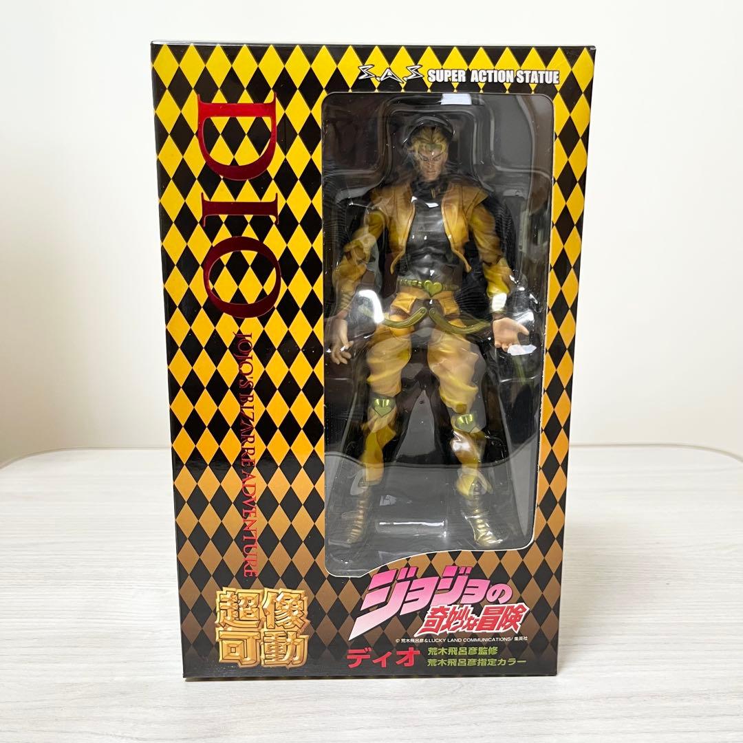 Opened Item Super Action Statue DIO Brando JoJos Bizarre Adventure Part 3