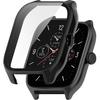 2in1 Case + Tempered Glass for Amazfit GTS 4, Black