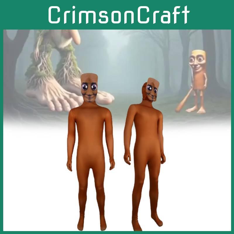 Tung Tung Tung Sahur Licensed Cosplay Outfit Polyester For Stage Performances