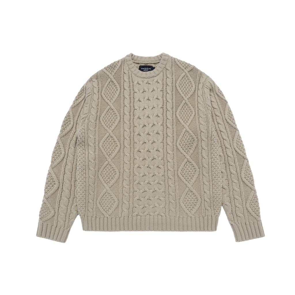 ACME DE LA VIE Low Gauge Cable Knit (2Color)