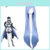 Esdeath Cosplay Wig 100cm Ice Blue Hair Natural Style European Brand