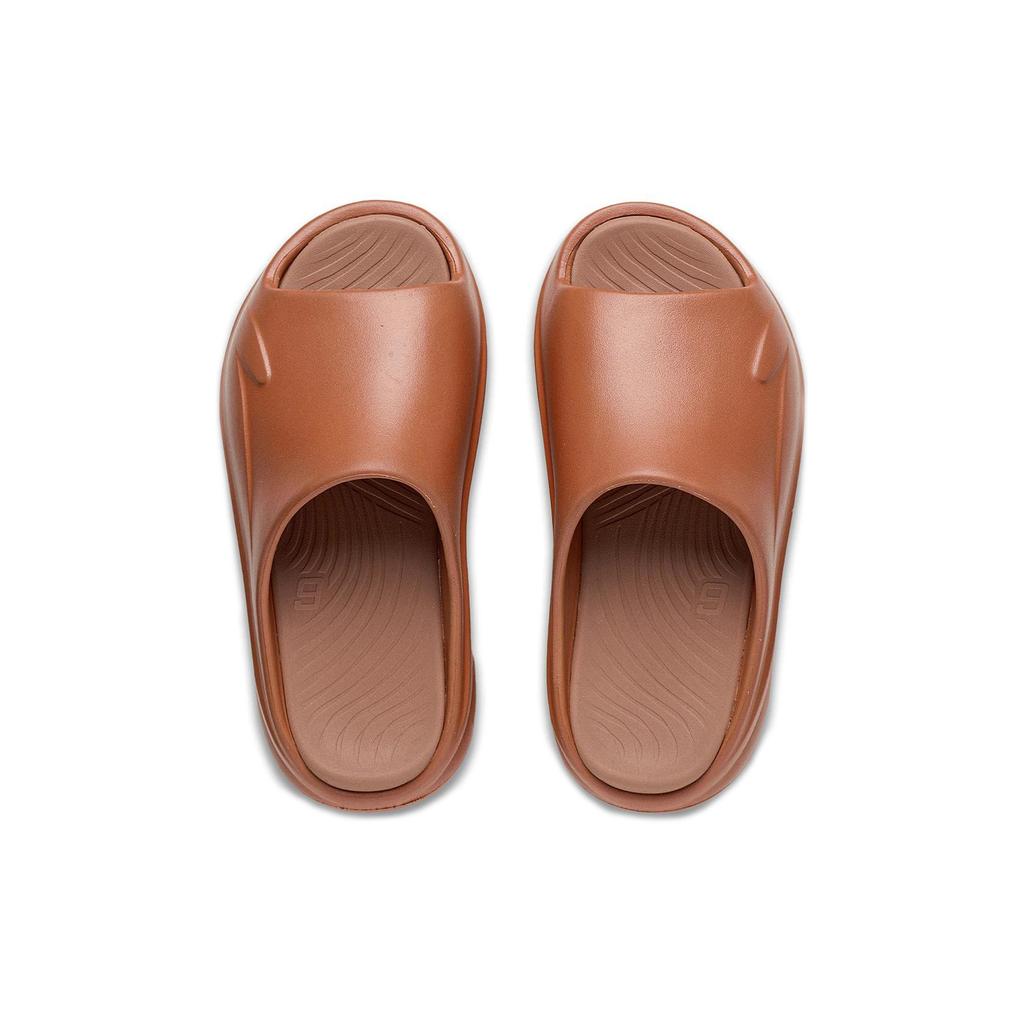 New LiNing SOFT SLIPPER EVA Slide Slippers Unisex Amber Brown AGAT017-8