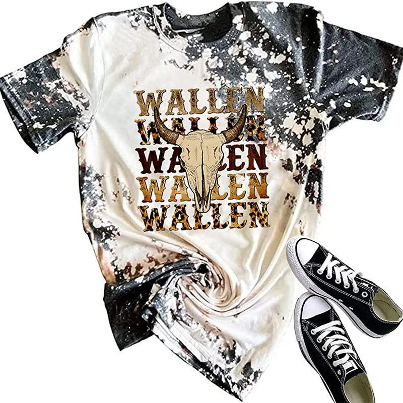 

Новая женская футболка с 3D-принтом головы коровы, с круглым вырезом и короткими рукавами, женская свободная футболка 6XL